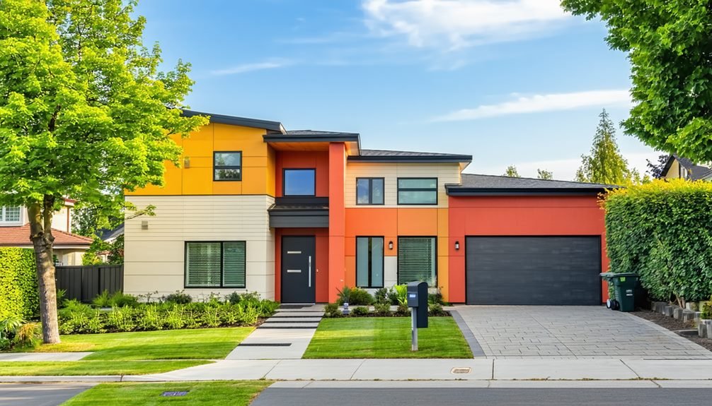 revitalize outdoor color scheme